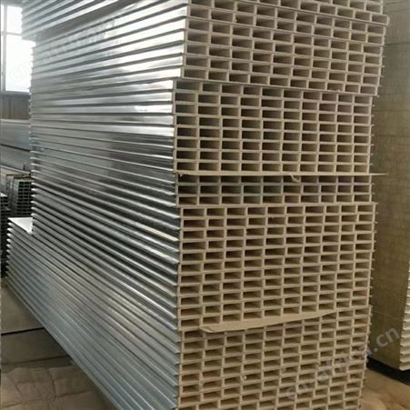 中健集团 硫氧镁夹芯板 净化100mm机制彩钢板 厂房保温净化板