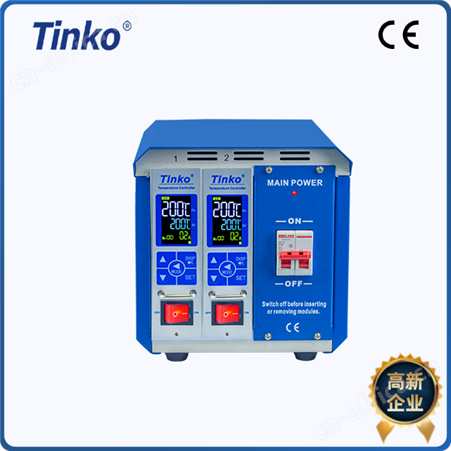 HRTC-02B Tinko 不带空气开关版苏州天和 Tinko 2点热流道温控箱