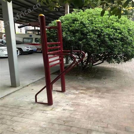华丽体育老年人公园小区广场塑木塑钢室外健身器材户外体育运动健身路径