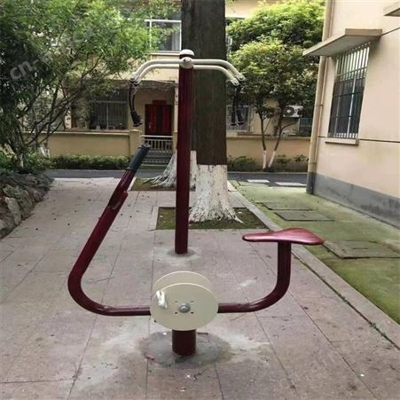 华丽体育老年人公园小区广场塑木塑钢室外健身器材户外体育运动健身路径