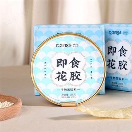 品鉴明宫燕即食花胶黑糯米牛奶藜麦鱼胶孕妇胶原蛋白滋补品6碗装