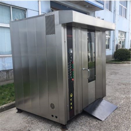 高温烘烤箱电力型热风循环商用不锈钢多功能旋转面包烤炉