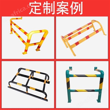 ZJ-13现货天燃气管道防撞栏支架镀锌钢管护栏喷塑调压箱防护架配件