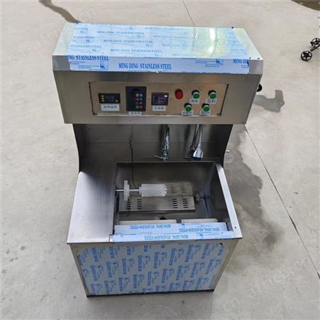 手自一体洗鞋机大型半自动洗鞋机商用擦鞋机加热双槽鞋子清洗机