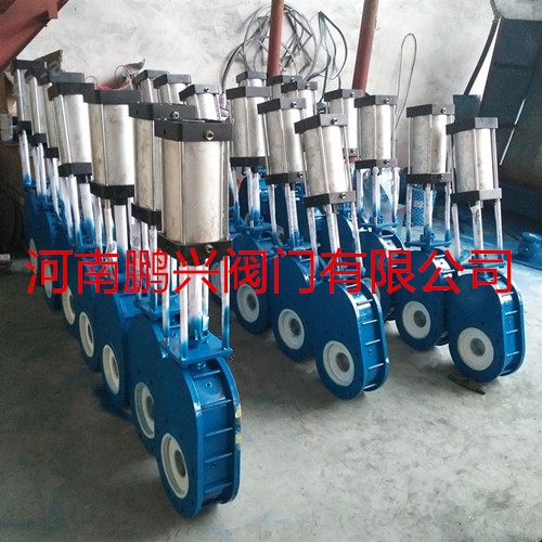 Z674TC气动陶瓷双闸板闸阀