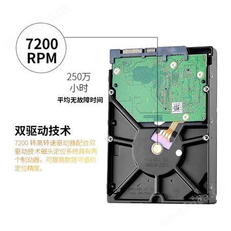 西数WD WD161VRYZ 16T 金盘企业级机械硬盘NAS网络存储SATA7200转