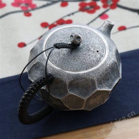 复古银茶壶s999日本银壶茶具家用功夫沏茶单壶套装高档礼品