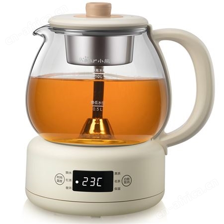 小熊煮茶器家用全自动蒸汽喷淋式ZCQ-A10W5小型玻璃普洱黑茶神器
