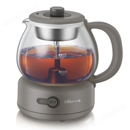 小熊煮茶器ZCQ-A10Q1全自动蒸汽喷淋式泡茶黑茶普洱玻璃电煮茶壶