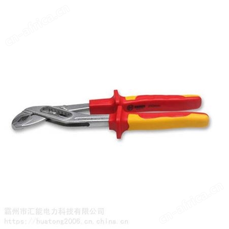 Booher宝合五金工具活动钳0220710/0220712双色绝缘水泵钳