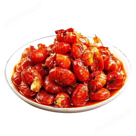 麻辣小龙虾尾香辣蒜香味加热即食熟食生鲜大号小龙虾球尾盒装商用