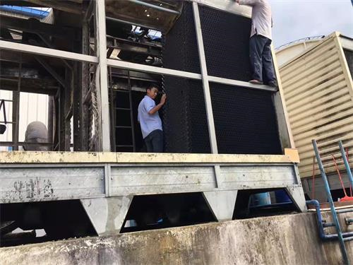 造成冷却塔工作效率降低的原因(冷却塔工作视频)